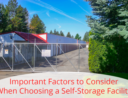 Important Factors to Consider When Choosing a Self-Storage Facility